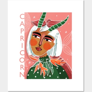 CAPRICORN GIRL Posters and Art